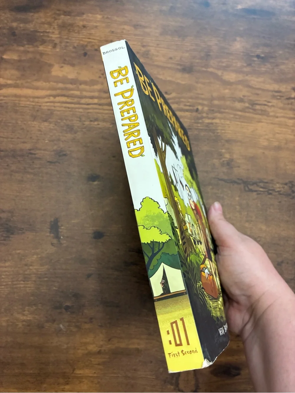 Two Children's Preteen Graphic Novels- Click and Be Prepared